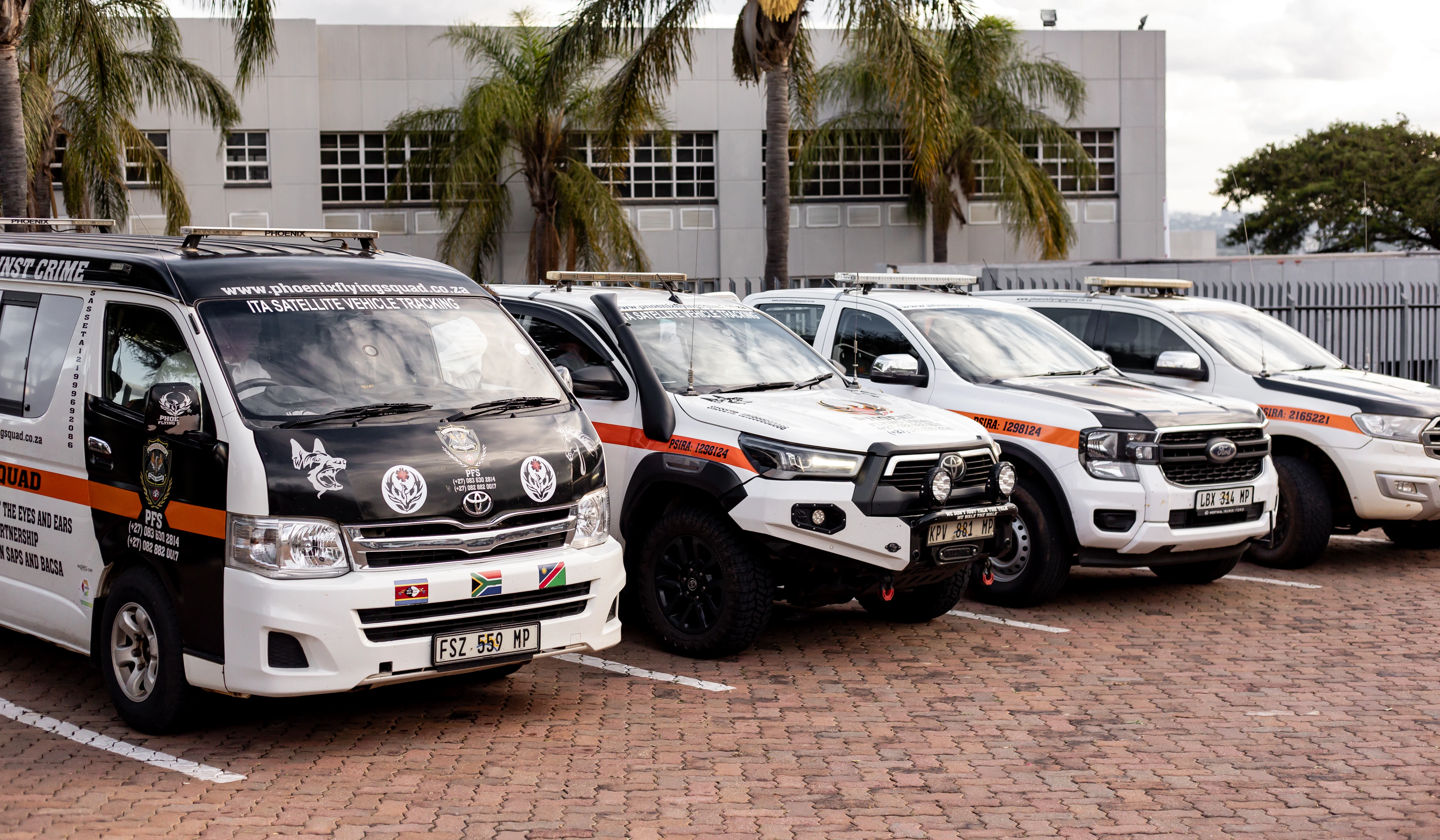 Phoenix Flying Squad response fleet lineup