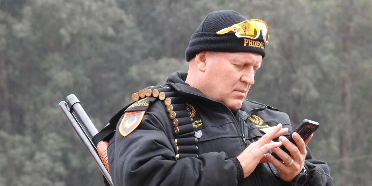 Leadership portrait in the field